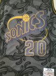 NBA 20 Payton Sonics Year of the Rat Limited Edition Maillot brodé